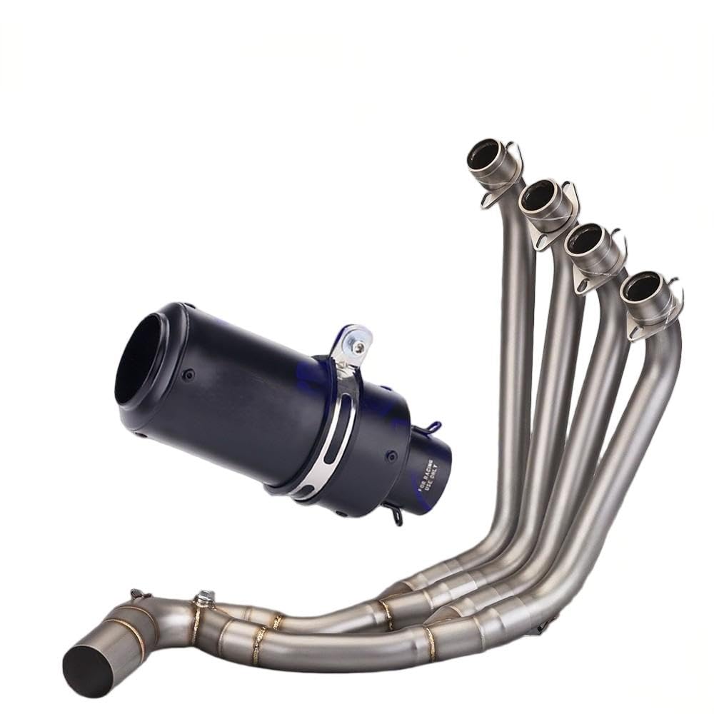 Amazon | FIRECARP バイク用 フルエキゾーストパイプ ステンレス製